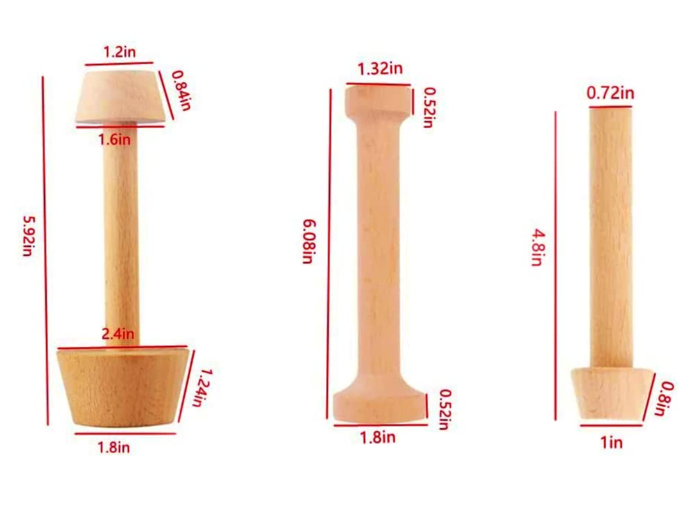 BRYHZKCM prensador de masa tarta mini para porciones pequeñas