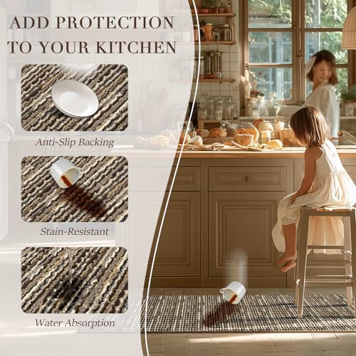 BSICPRO material resistente a manchas y fácil lavado para cocina.