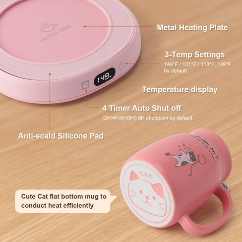 Bsigo tapa-gato-kawaii, tapa que conserva calor y añade encanto.
