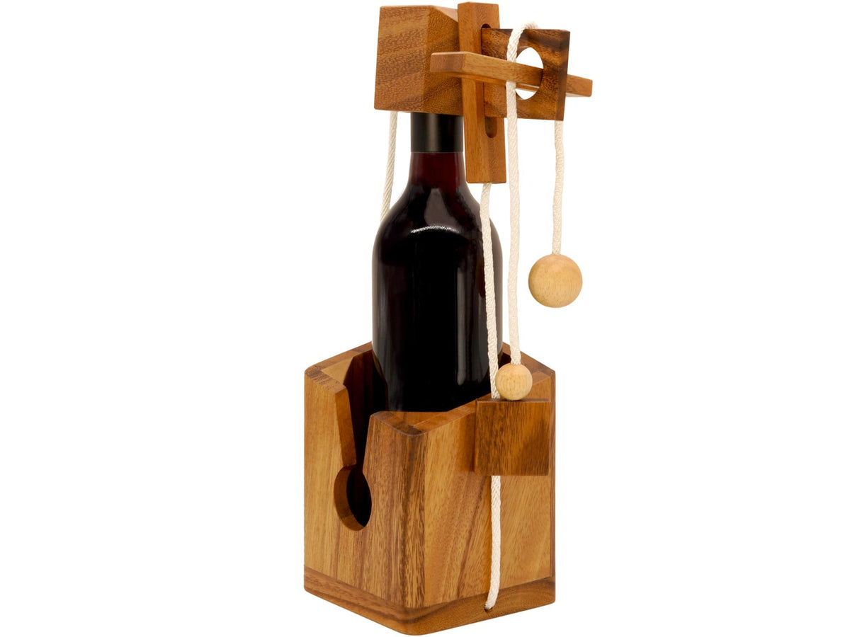 BSIRI rompecabezas-botella-3d: desafío divertido para degustaciones y reuniones.