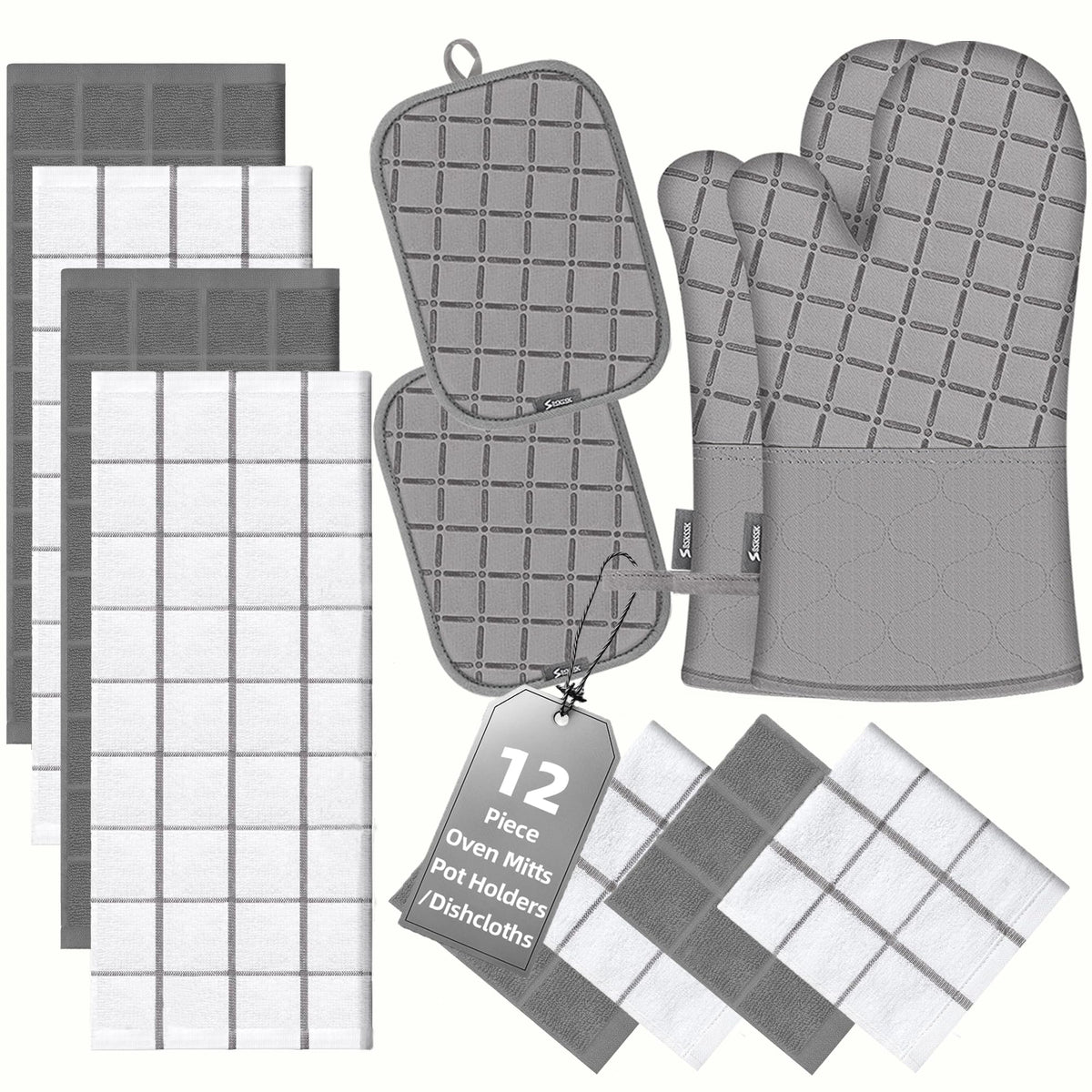 Guantes para horno BSKSSK con aislamiento 500°F para protección fiable.