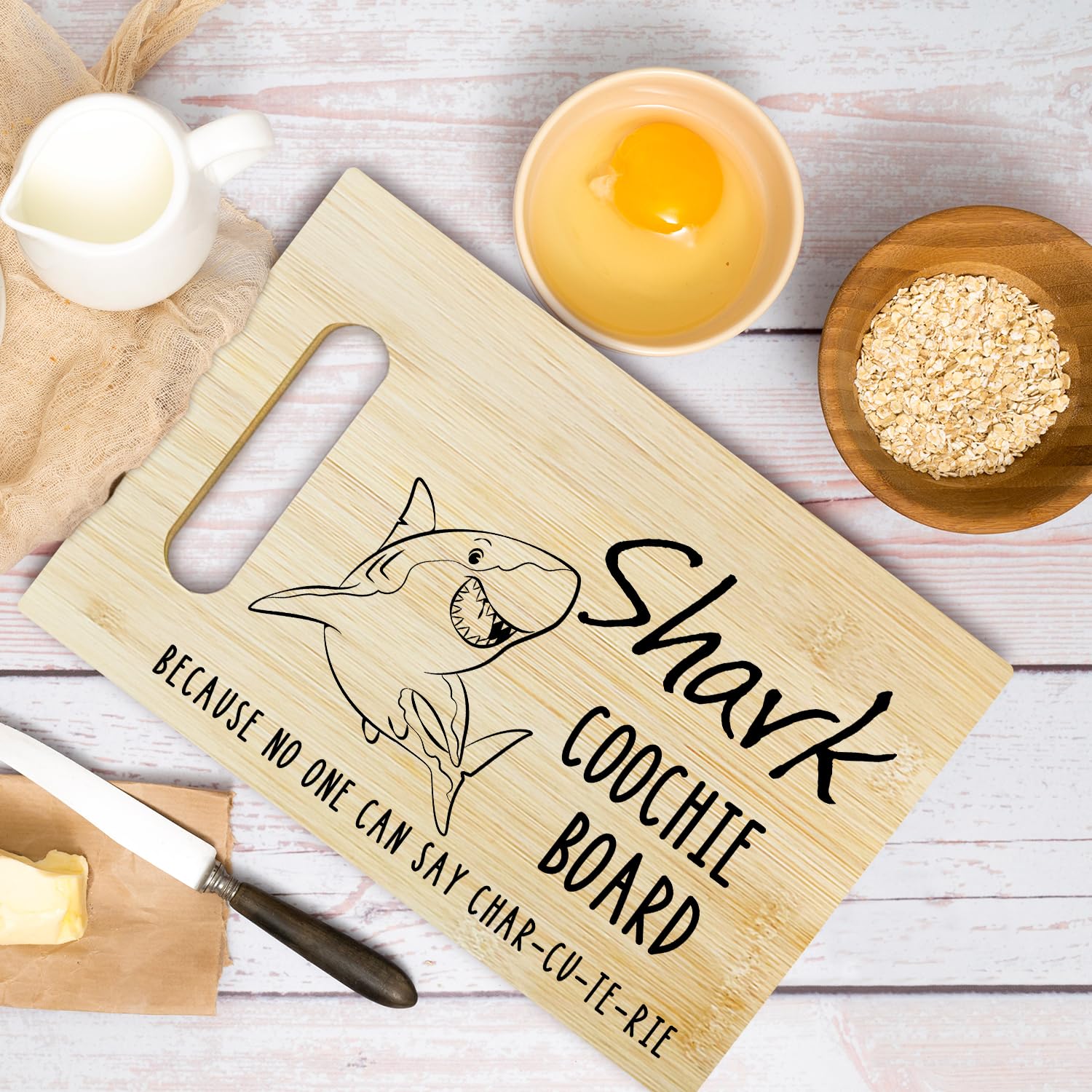 BSNZZIO Shark Coochie uso multifuncional para verduras, frutas y quesos