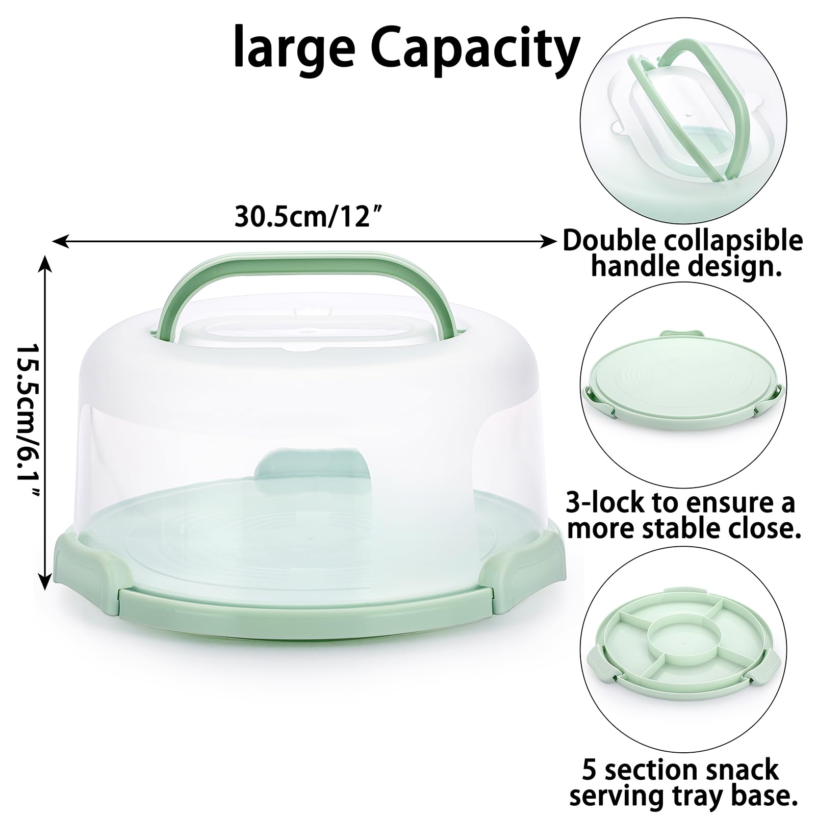 BSTKEY contenedor para huevos rellenos: mantiene frescos y listos para servir.