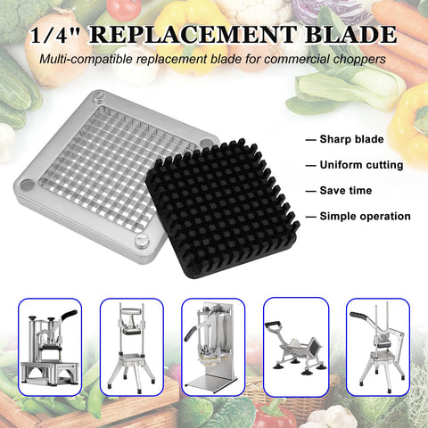 BSTSLL cuchilla 1/4 para patatas y cebollas, ideal en cocina profesional.