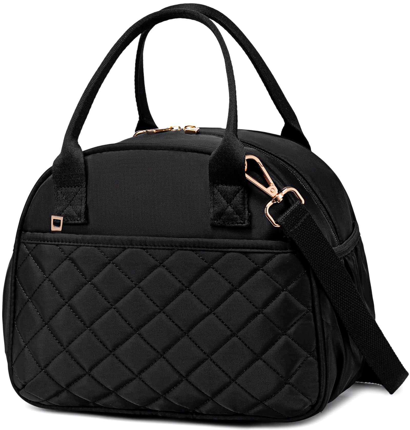 Bolsa BTOOP con exterior acolchado, ideal para llevar con estilo.