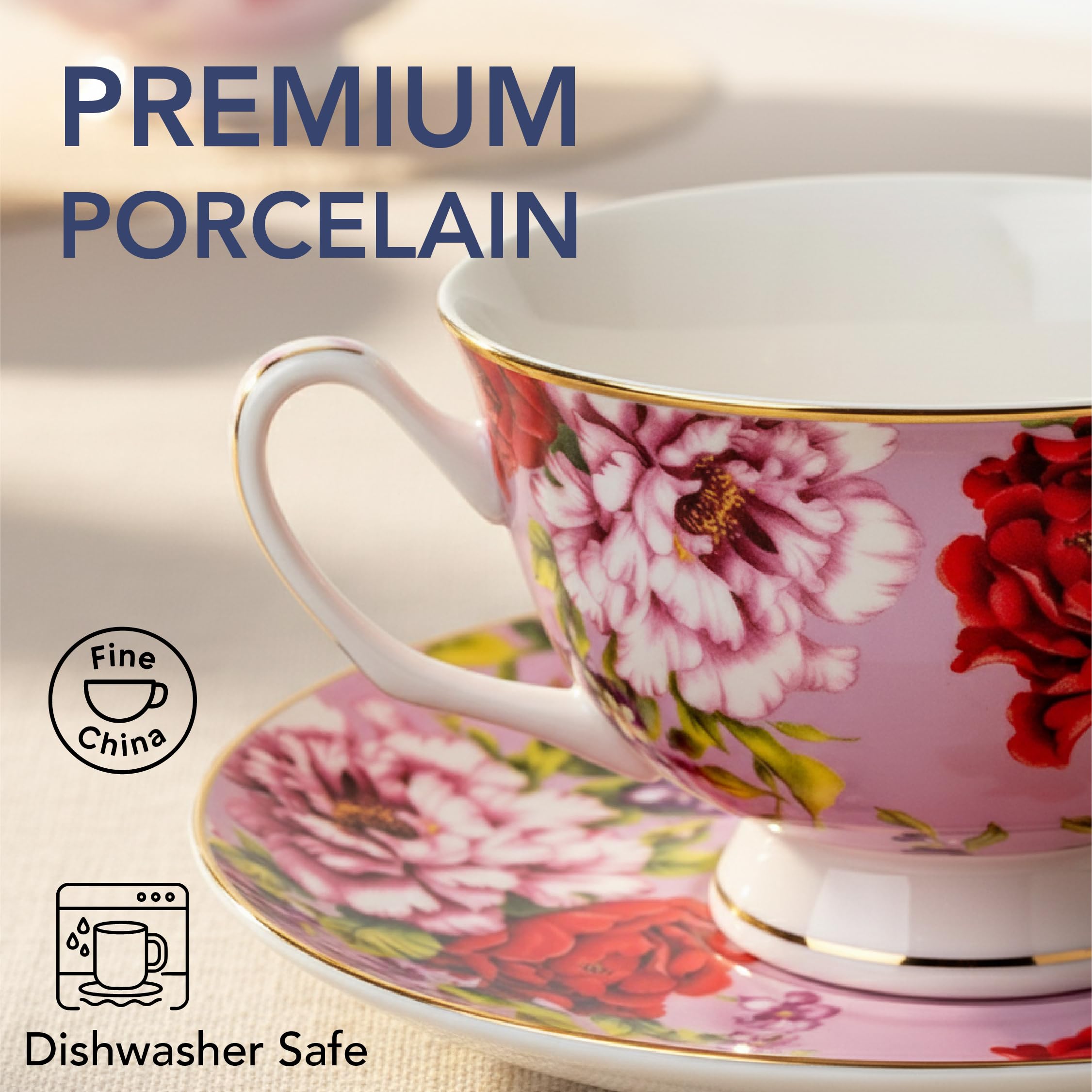 BTaT tazas en colores variados para combinar con cualquier ocasión