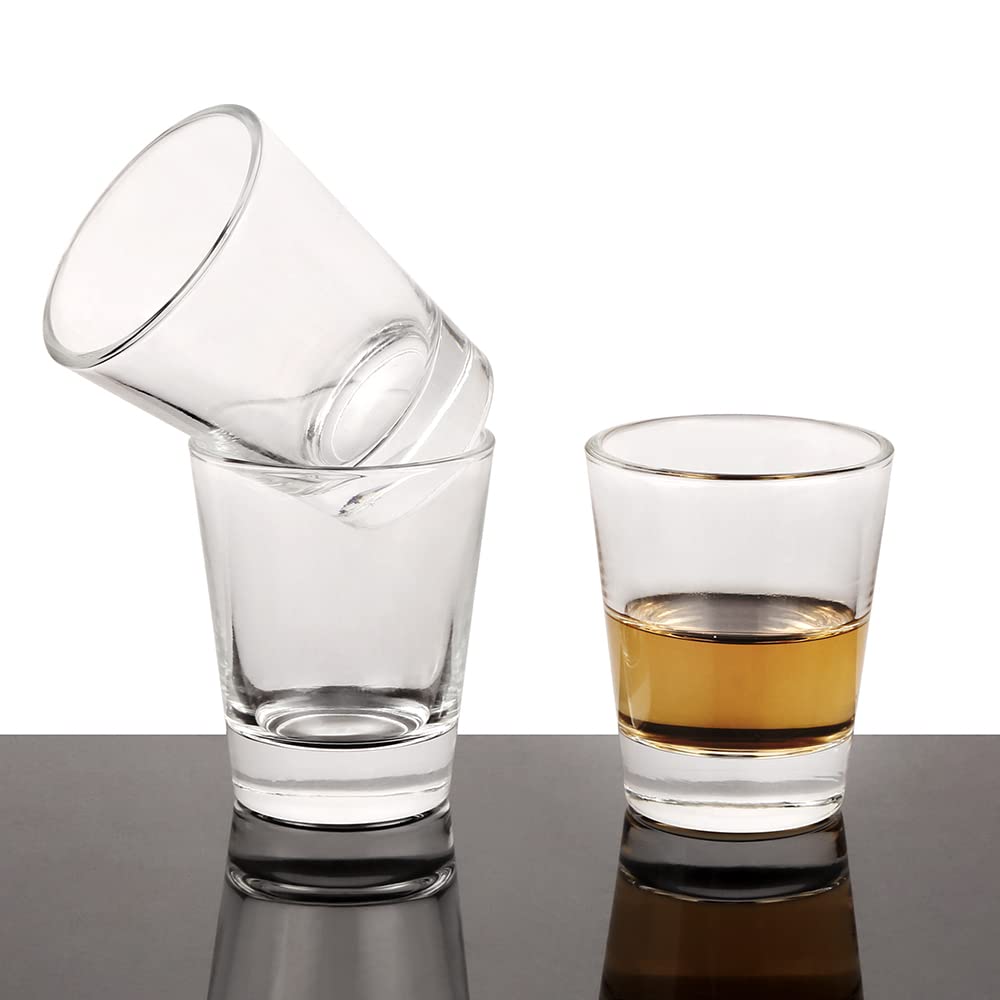 BTGLLAS vaso chupito, capacidad 1,5 onzas para porciones definidas