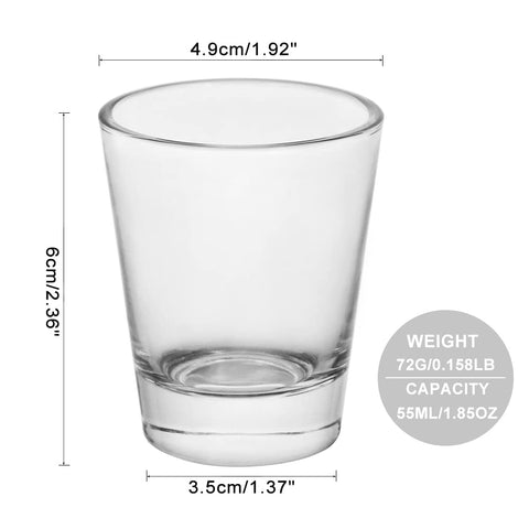 BTGLLAS shot glasses para servir licores y espresso con estilo