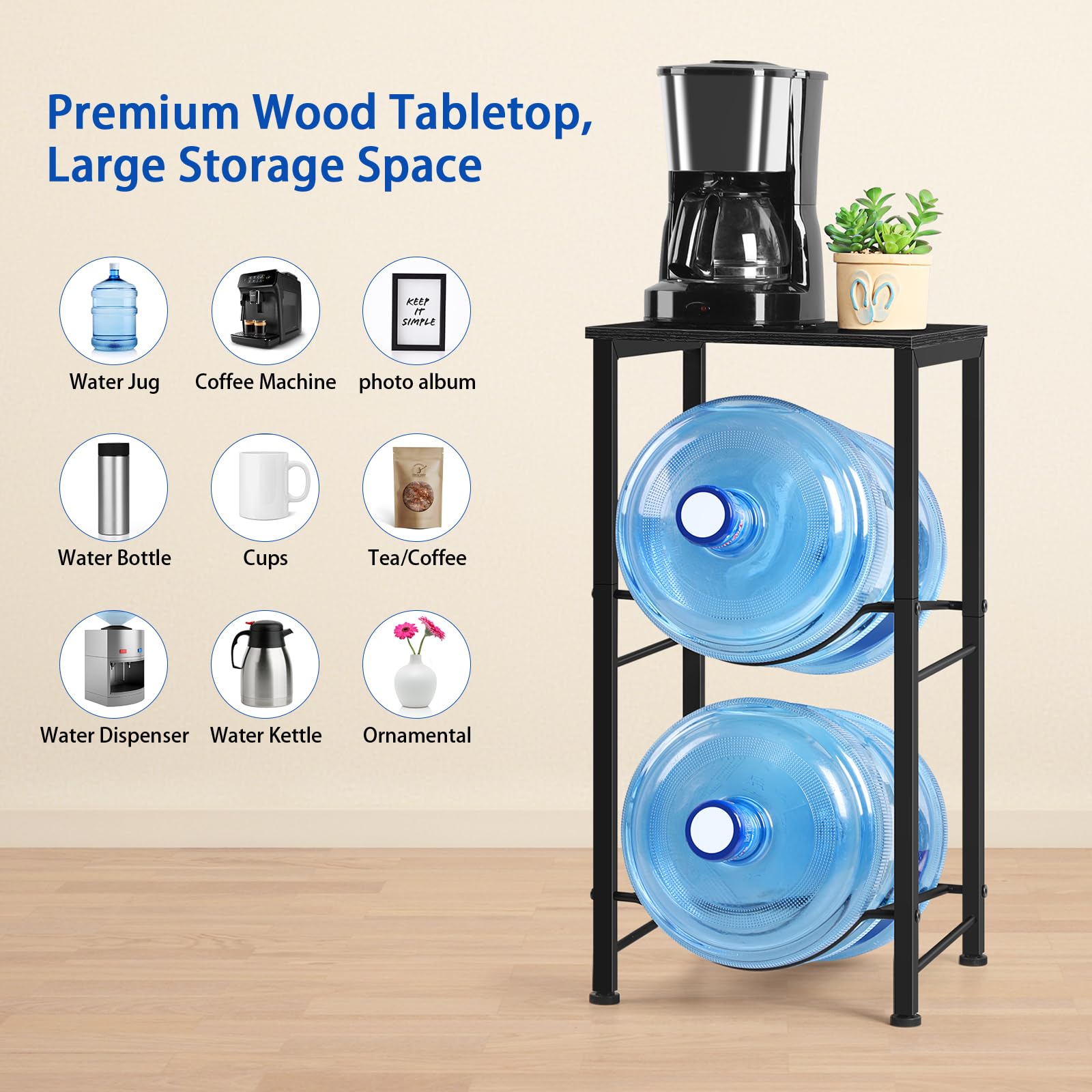BTY mueble almacenamiento agua para cocina y sala, diseño práctico y compacto.