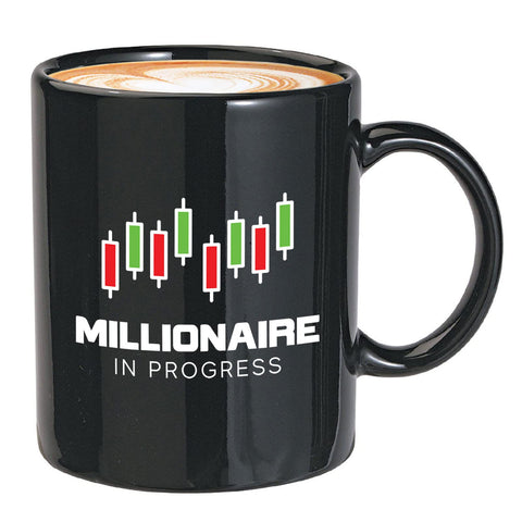 Bubble Hugs taza para inversionistas, enfoque en mercado financiero y sesiones largas.