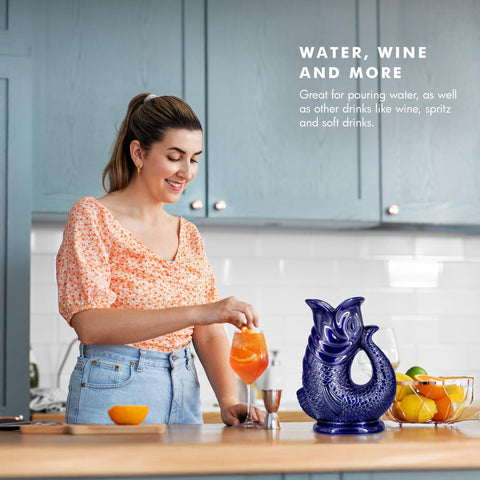 Bubble Jug Jarra para fiestas, útil para agua, vino o cócteles.
