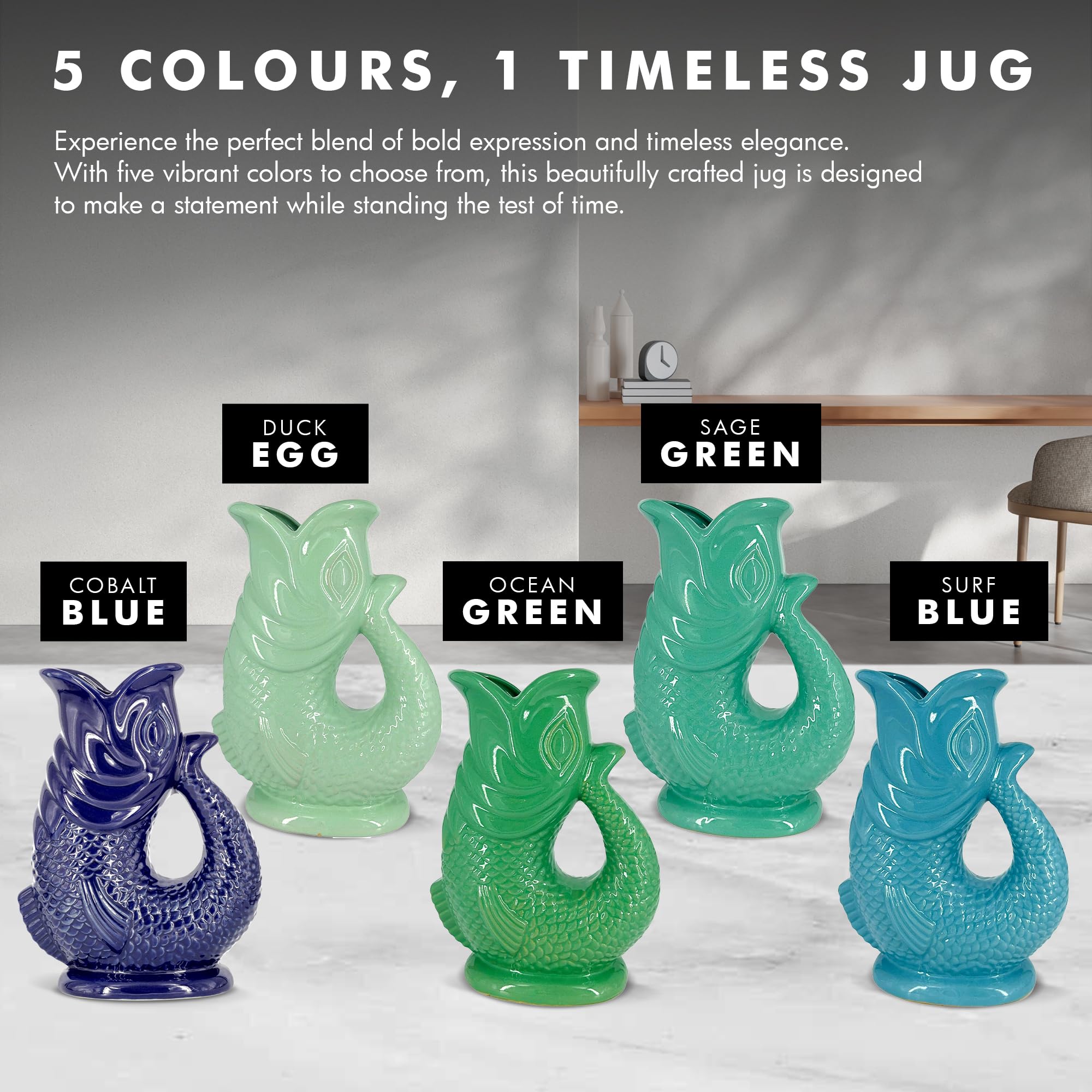 Bubble Jug Regalo de diseño único, regalo ideal para anfitriones.