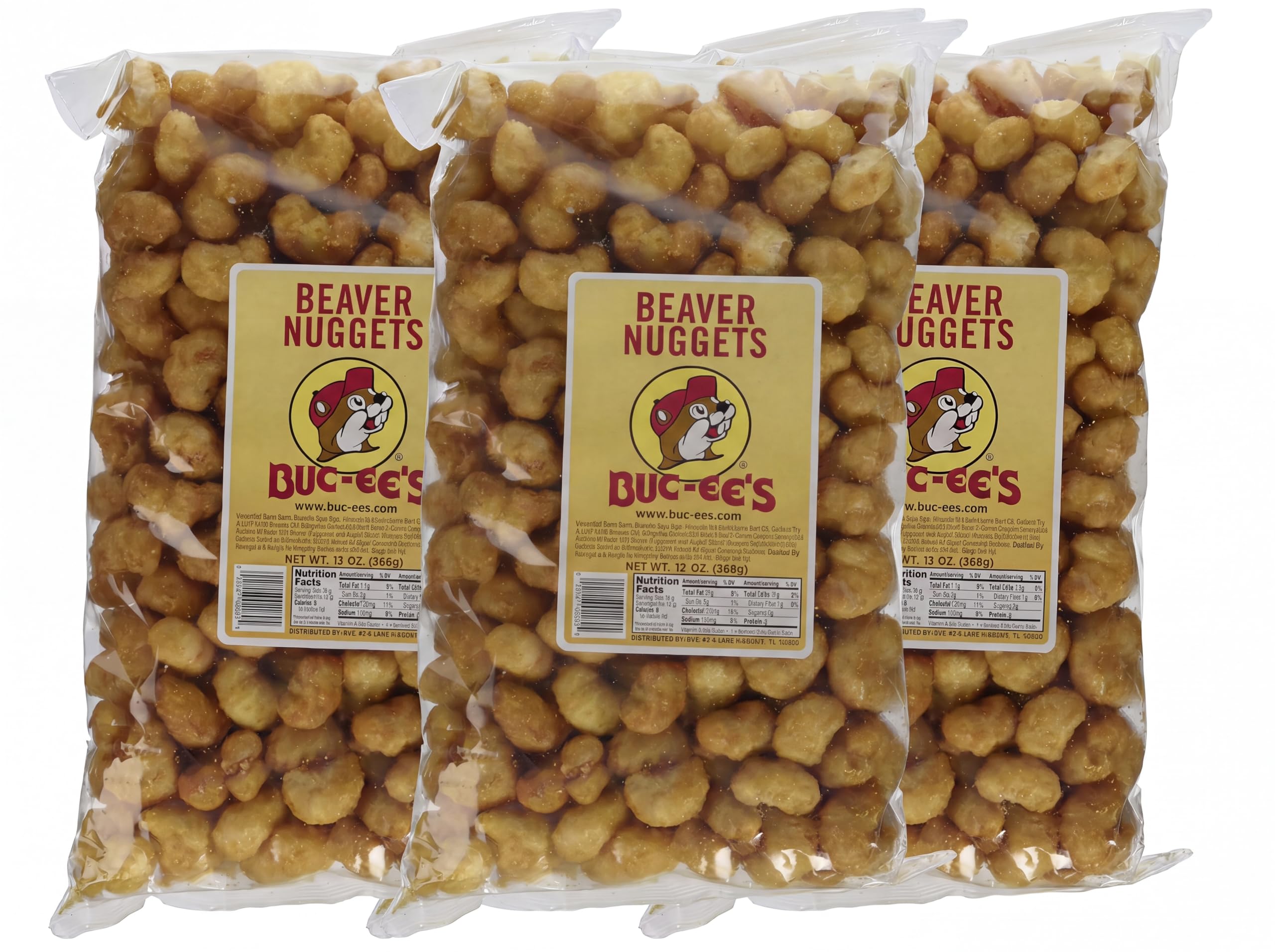 Buc-ee's frente del paquete mostrando marca y tamaño, ideal para identificar el producto