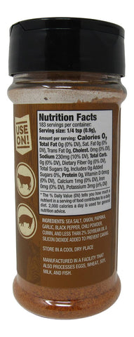 Buc-ee's textura de la mezcla de especias en primer plano, realza sabor
