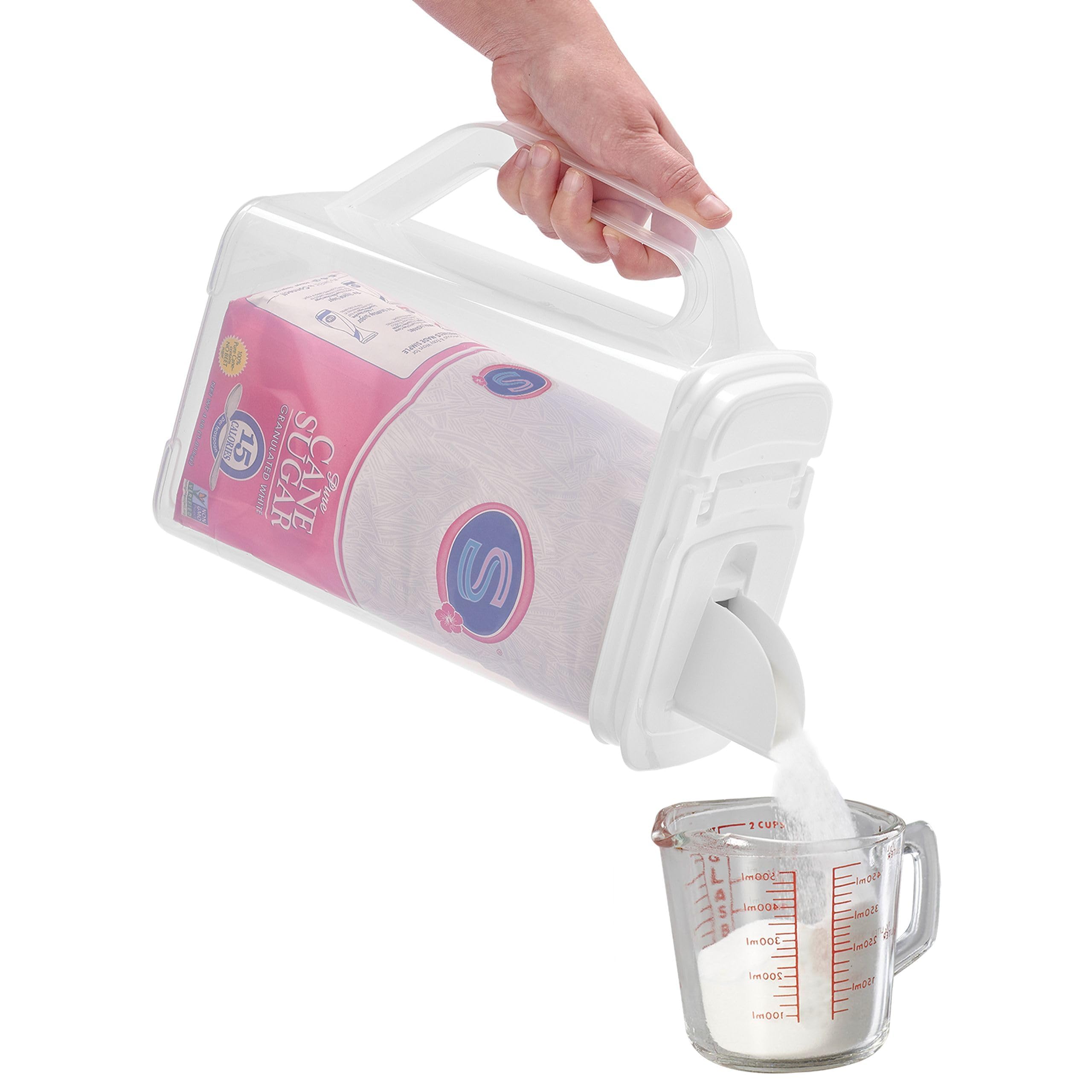 Buddeez almacenamiento-compacto protege alimentos y mantiene la despensa ordenada.