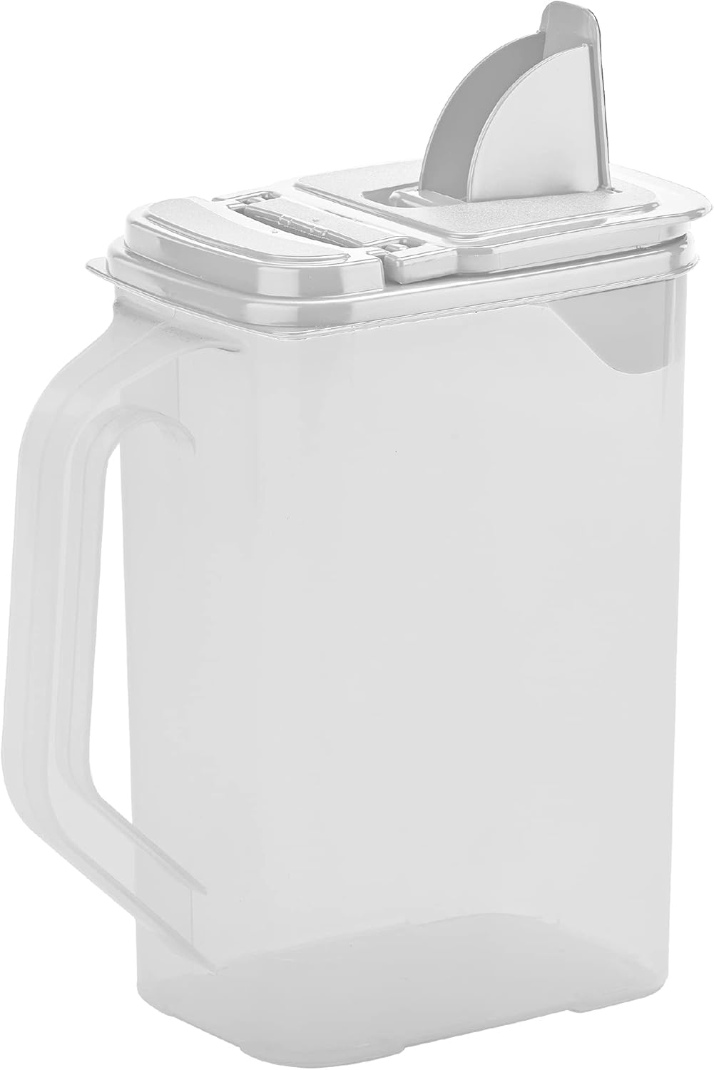 Buddeez contenedor-pantry-cocina-tapa-abatible ofrece almacenamiento ordenado y acceso cómodo.