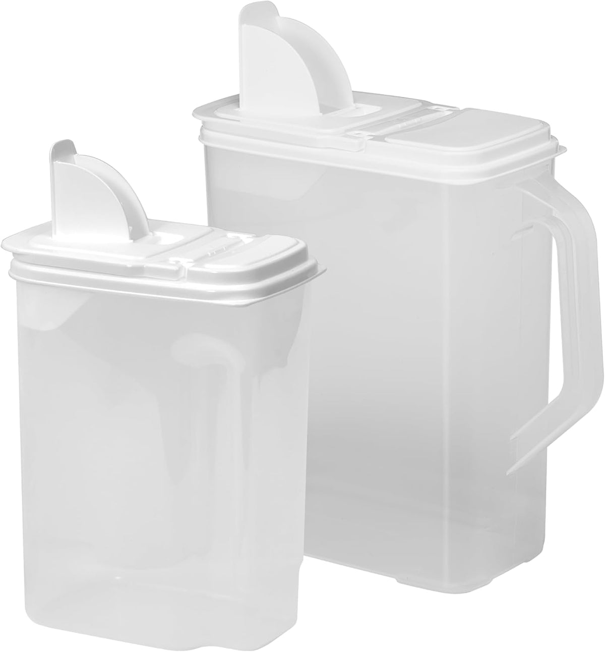 Buddeez dispensador de semillas para aves, 8qt y 3.5qt, mantiene frescura.