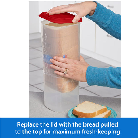 Buddeez Pan Buddy, diseño transparente permite leer etiqueta y marca