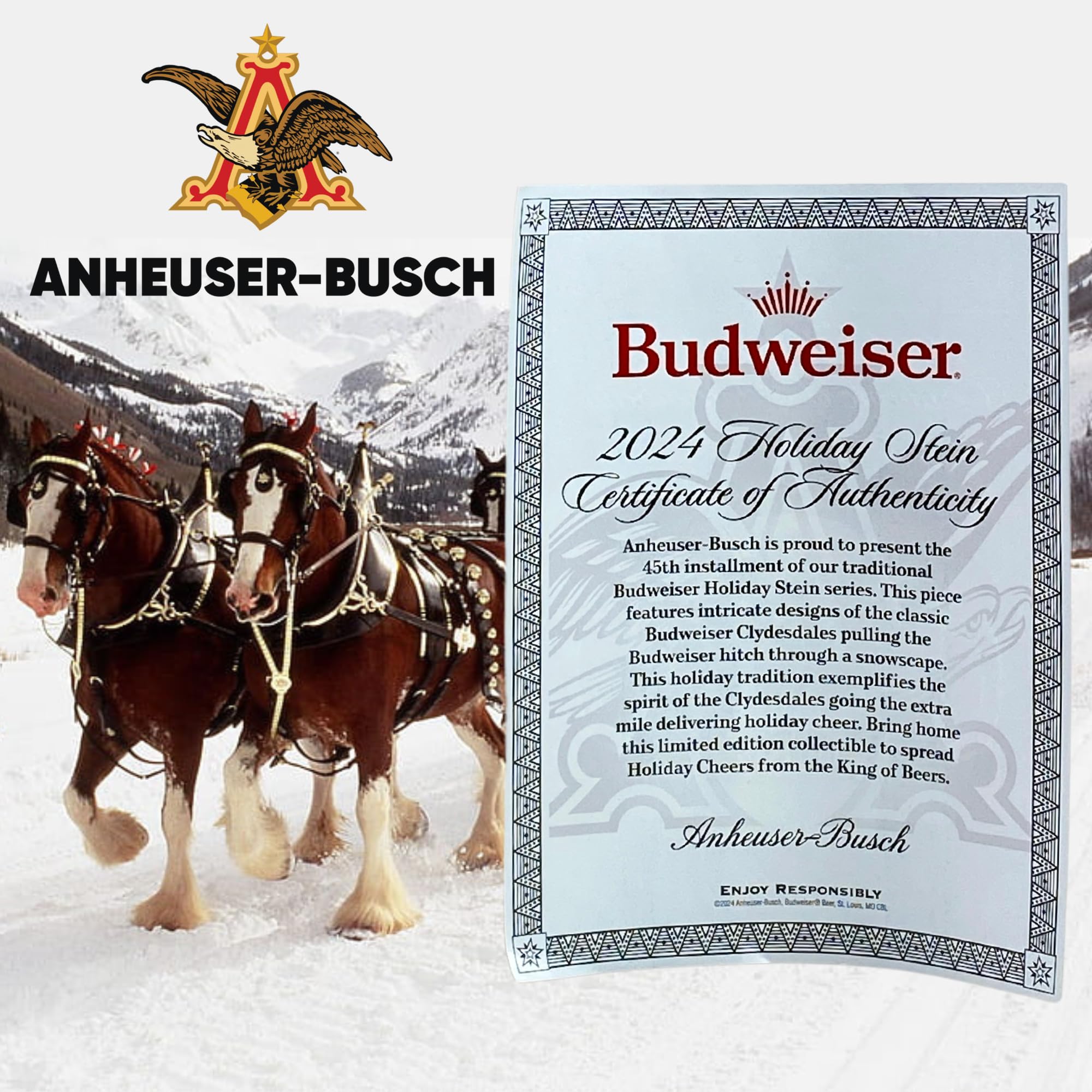 Budweiser Stein: uso diario en cerámica para disfrutar cada sorbo.