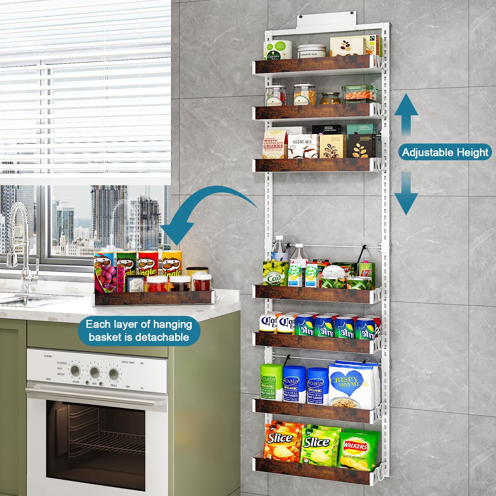 Bukfen estructura resistente y alta capacidad para cocina o baño.