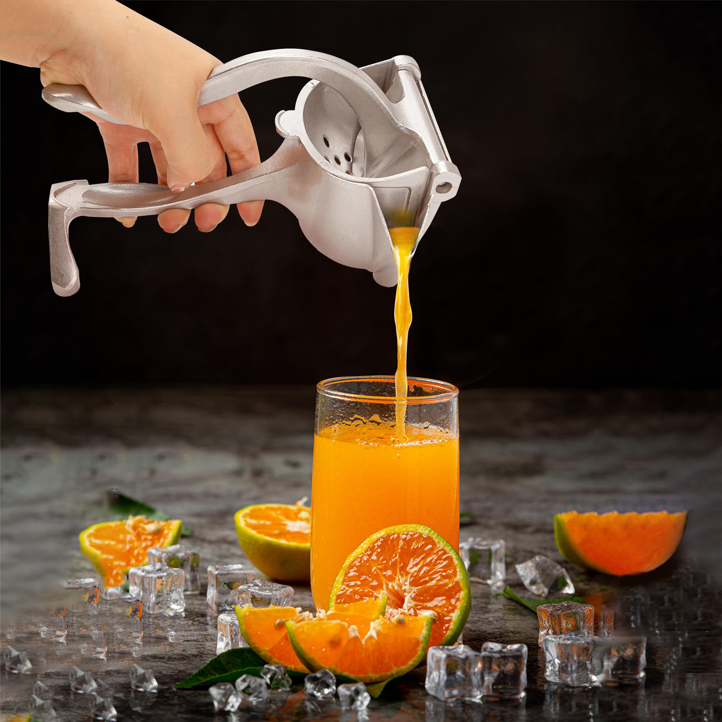 Exprimidor de barra BuleVina: salida en V para aprovechar mejor el jugo.