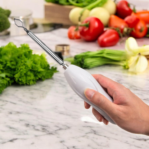 BuleVina Cuchillas Intercambiables para múltiples tamaños de vegetales.