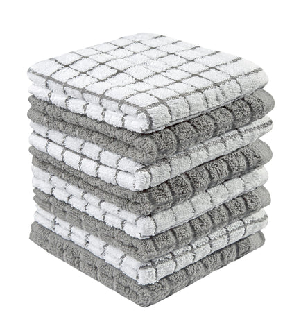 Toallas Bumble de cocina de 8 piezas, absorbentes para derrames.