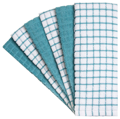 Toallas Bumble: tejido de 380gsm en algodón, absorbentes para derrames y limpieza rápida.