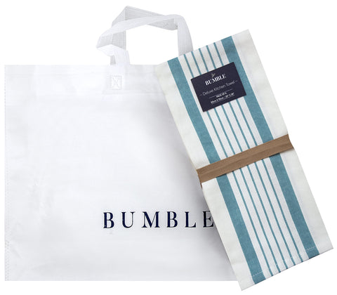Bumble Towels bolsa tote incluida, regalo práctico para la cocina.