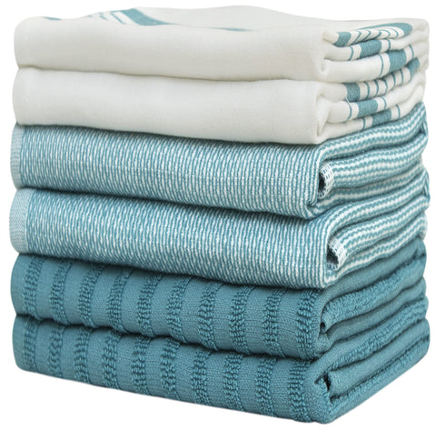 Bumble Towels acabado azul aqua para una estética limpia y suave.