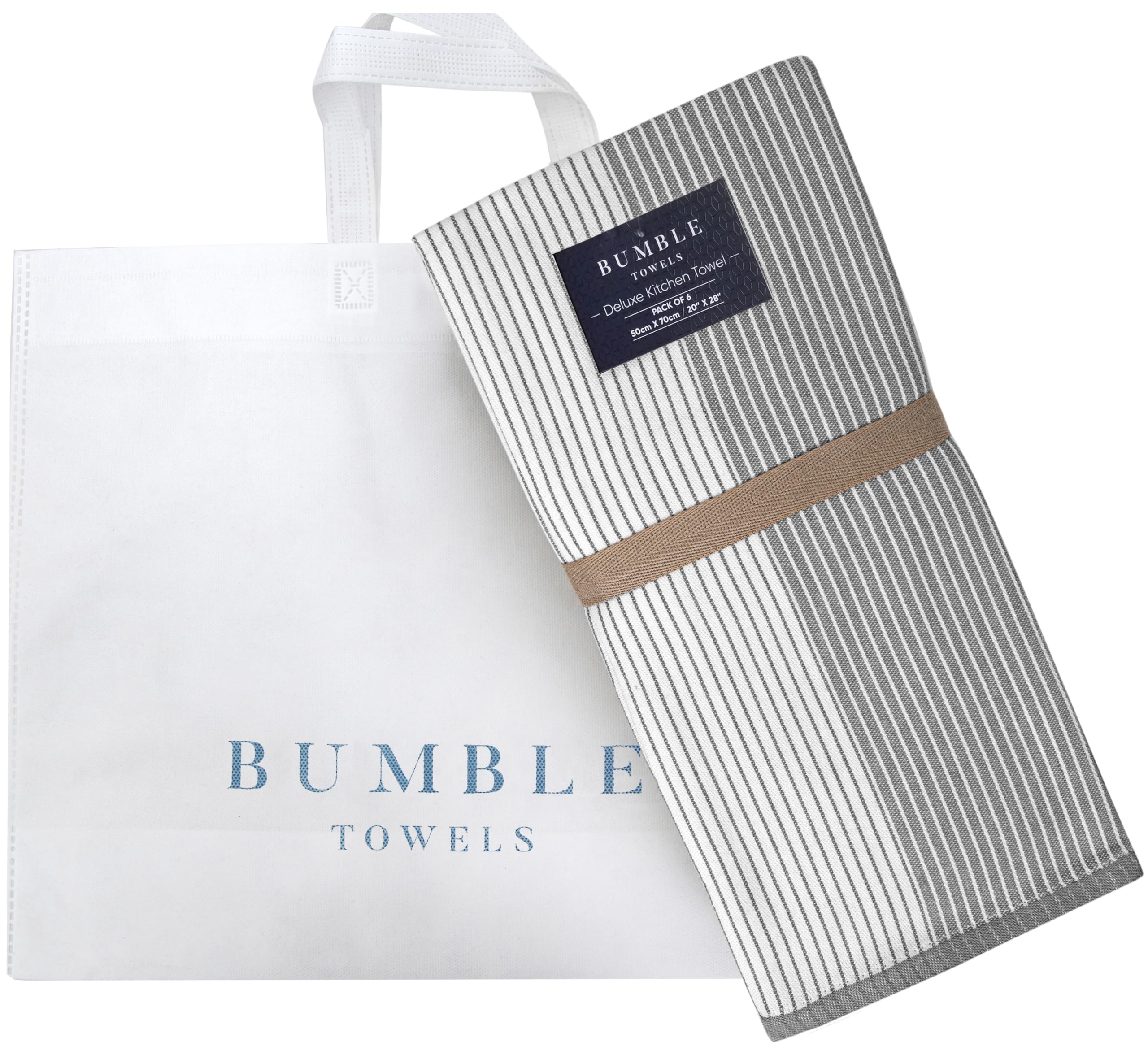 Bumble Toallas instrucciones de lavado para mayor durabilidad.