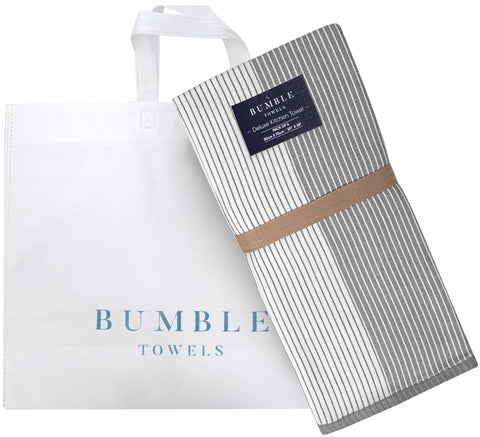 Bumble Toallas instrucciones de lavado para mayor durabilidad.