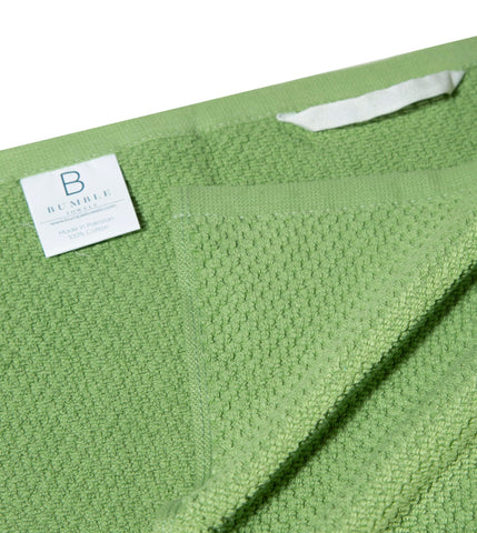 Bumble Towels con bucle para colgar, fácil de almacenar.