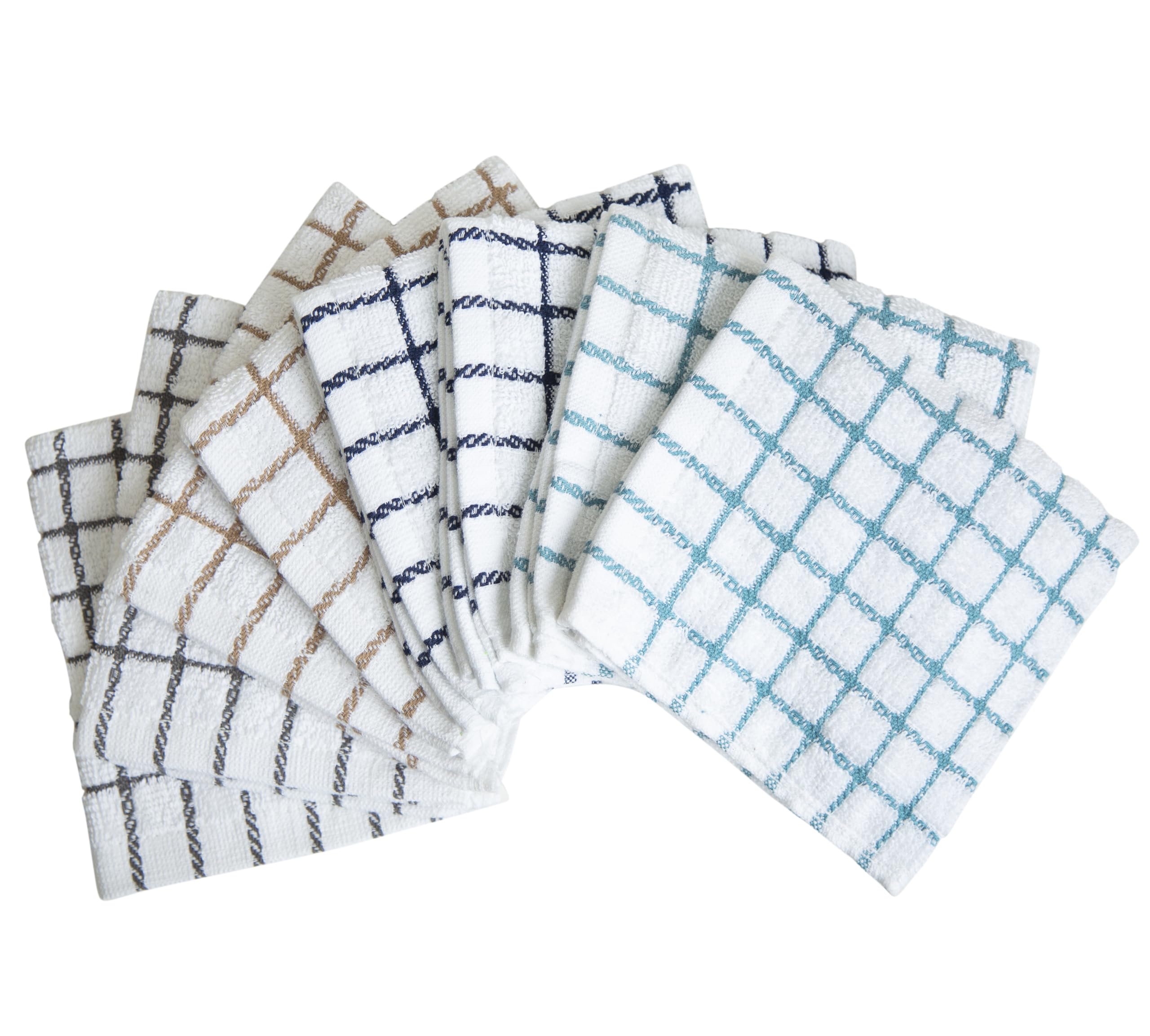 Toallas Bumble Towels, textura suave, ideal para secar superficies de cocina.