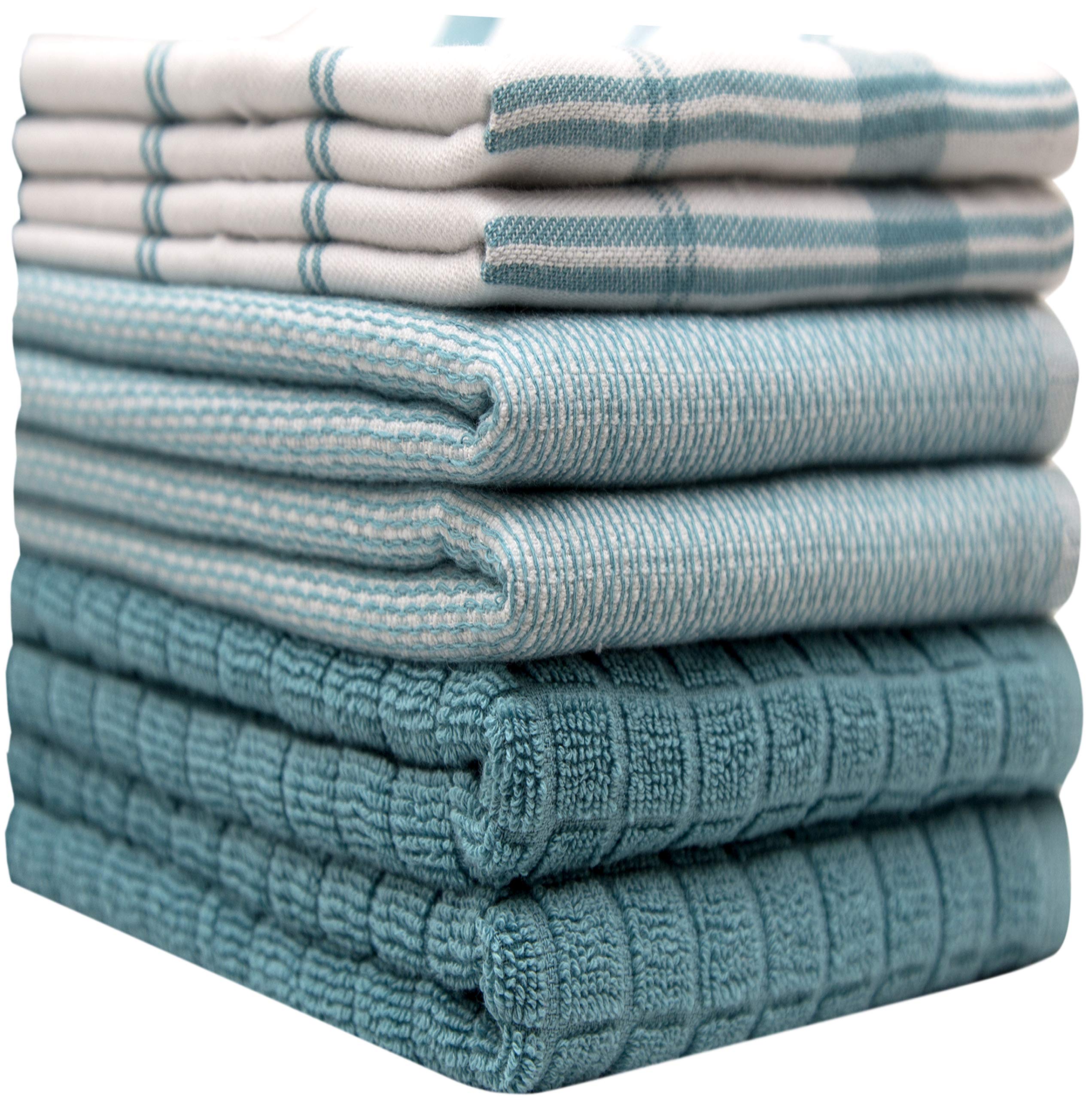 Bumble Towels toalla cocina terry absorbente para limpiar derrames y utensilios.