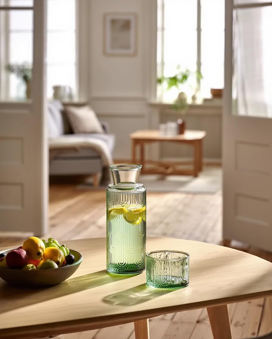 Buminee diseño de cristal claro, añade elegancia y limpieza.