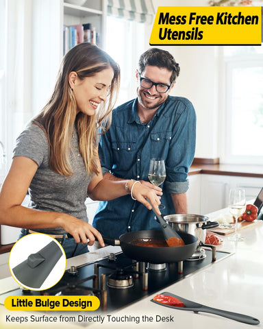Protuberancia de diseño BUNDLEPRO mantiene la superficie limpia tras cocinar.