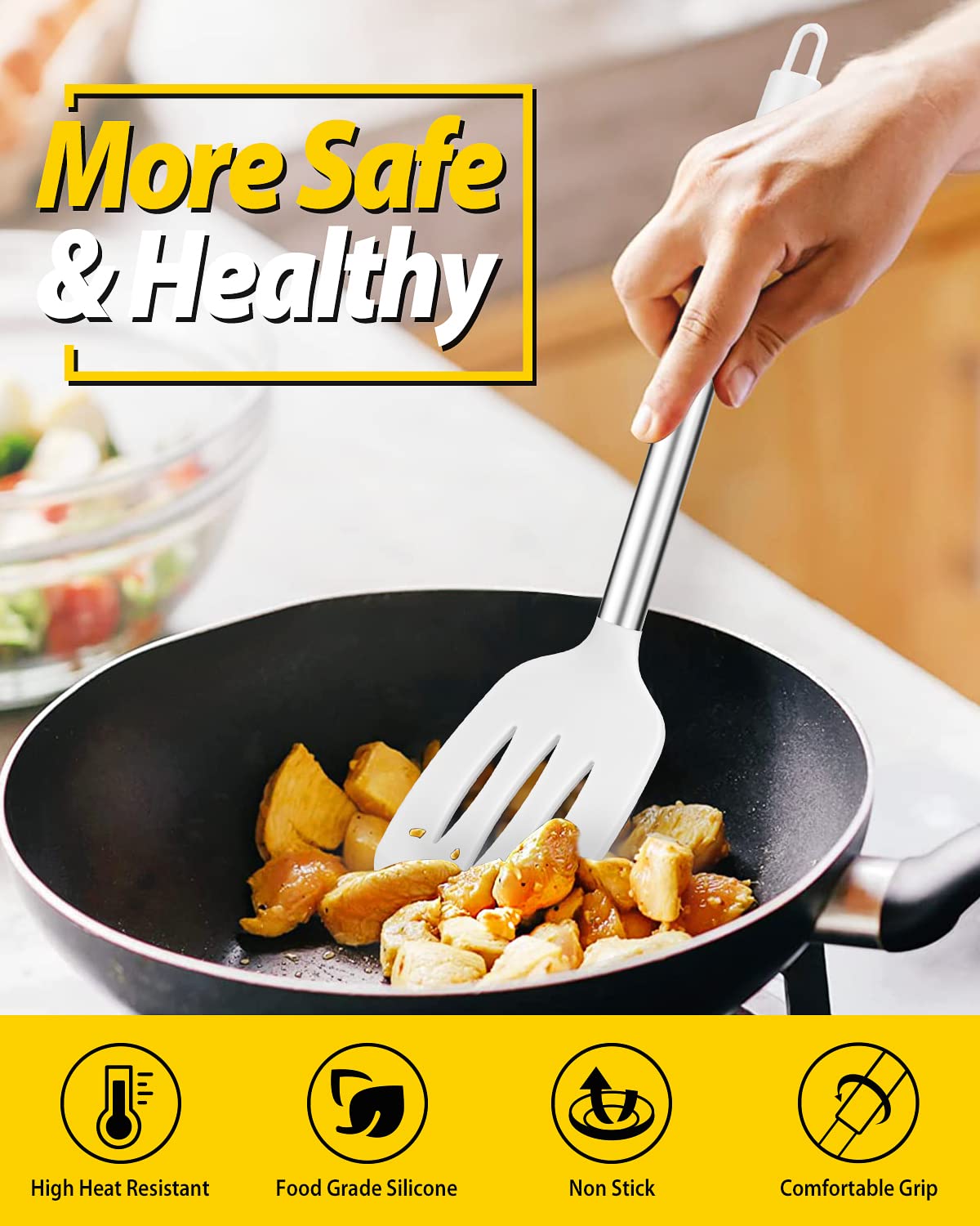 BUNDLEPRO diseño moderno en blanco, combina con cualquier cocina.