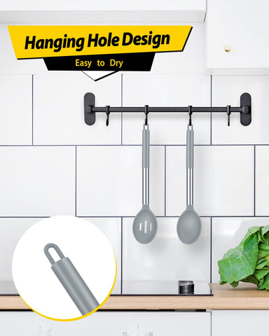 Mango de acero inoxidable ergonómico de BUNDLEPRO