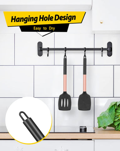 Mango ergonómico Bundlepro resistente al calor para mayor comodidad al cocinar