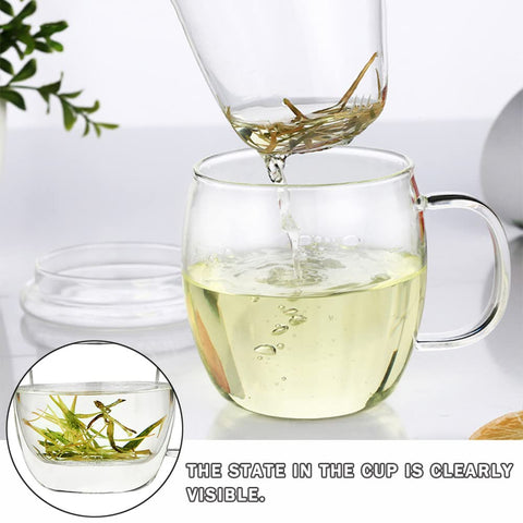 Aroma intenso gracias al vidrio transparente y filtración precisa Bunhut