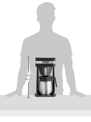 BUNN Speed Brew: acabado mate negro para un estilo moderno en la encimera.