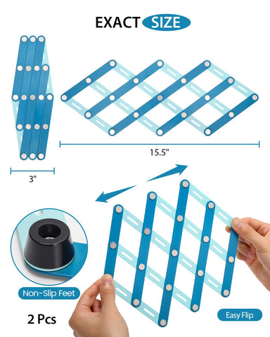 BURLIHOME trivet ajustable para sartenes, bandejas y teteras.