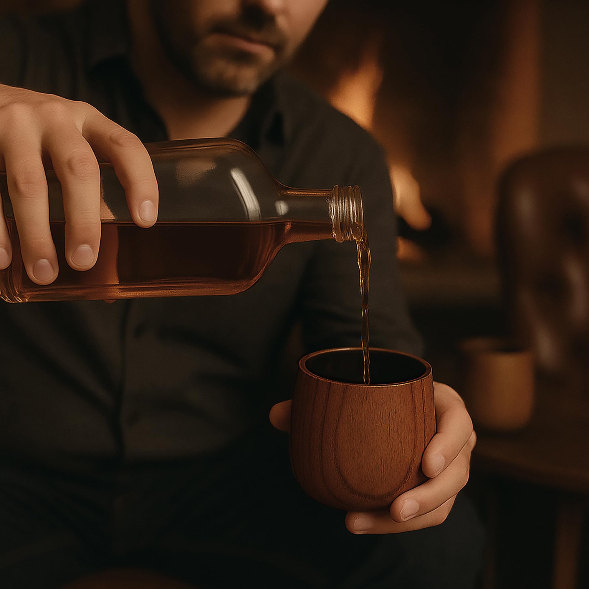 Presentación de lujo Burncraft, caja de regalo lista para sorprender.
