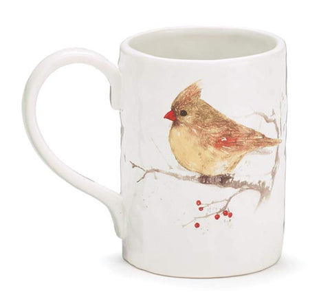 Burton+BURTON taza con cardenales dorso, regalo invernal listo para sorprender