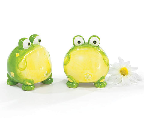 Burton+BURTON Toby el Sapo: salero y pimentero verde para kit de cocina