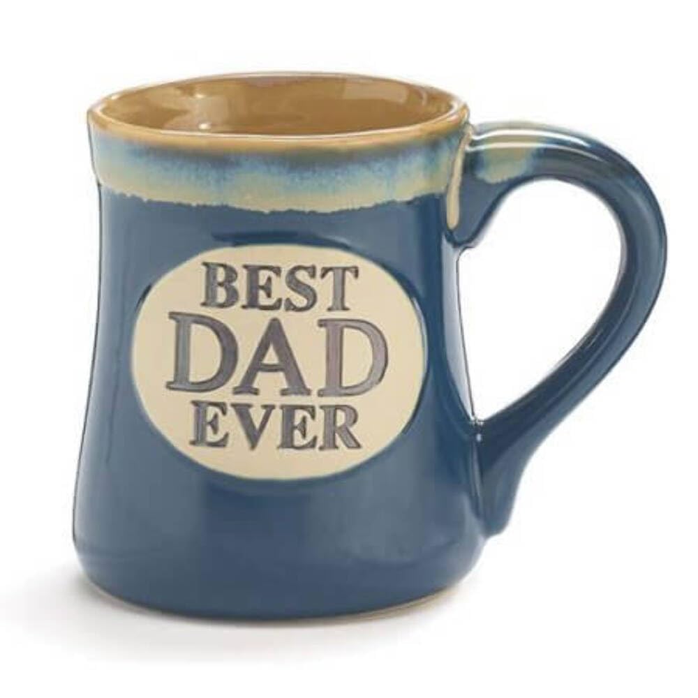 taza burton para papá con interior crema, ideal para café diario