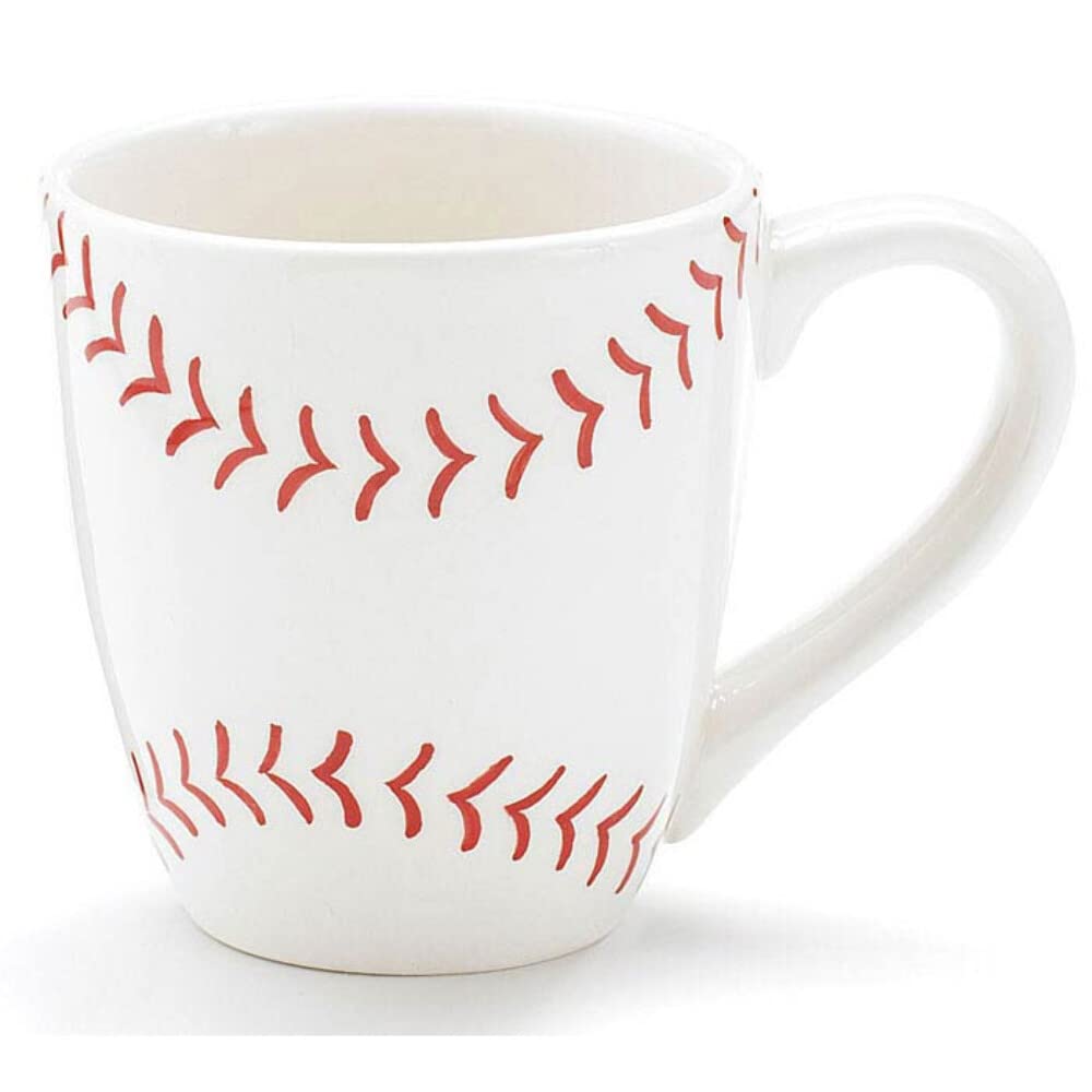Taza Burton de béisbol de 385 ml para café, ideal regalo para fanáticos del béisbol