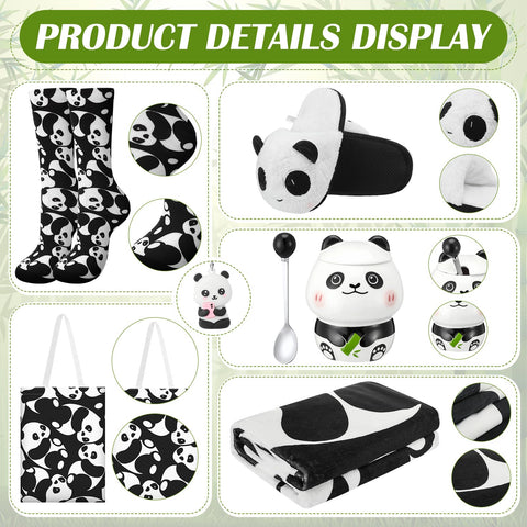 Bolso panda Buryeah tamaño 35x42 cm, ligero y práctico.
