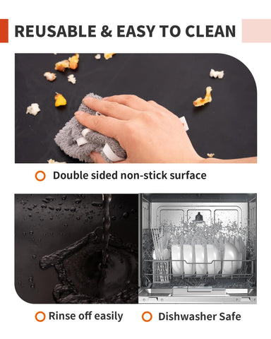 Buself-liner-horno-sin-bpa-pfoa: seguro para alimentos y cocina.